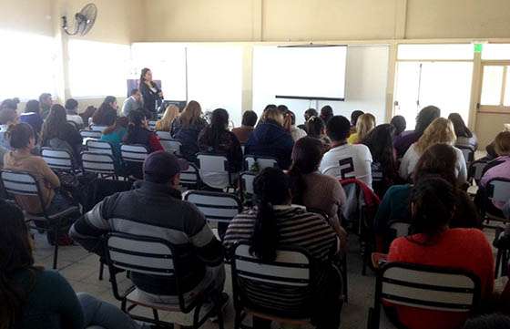 Docentes de Pichanal se formaron en el abordaje de la trata en el aula